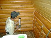 Герметизация швов деревянного дома   выполним , Украина.